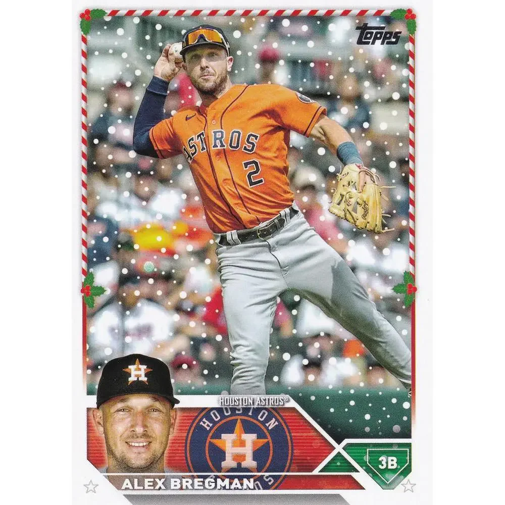 2023 Topps Holiday Alex Bregman H60 Houston Astros